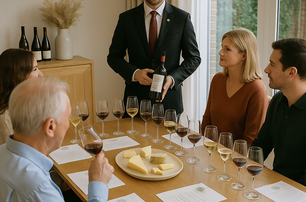 Master Sommelier Fine Wine Tasting for Eight